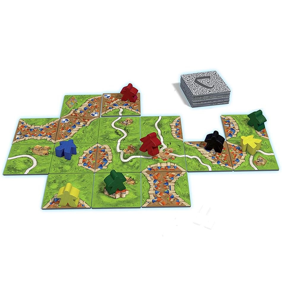 Đồ Chơi Board Game Carcassonne - Vùng Đất Trù Phú Tiếng Anh Bản Chuẩn Chất Lượng Cao