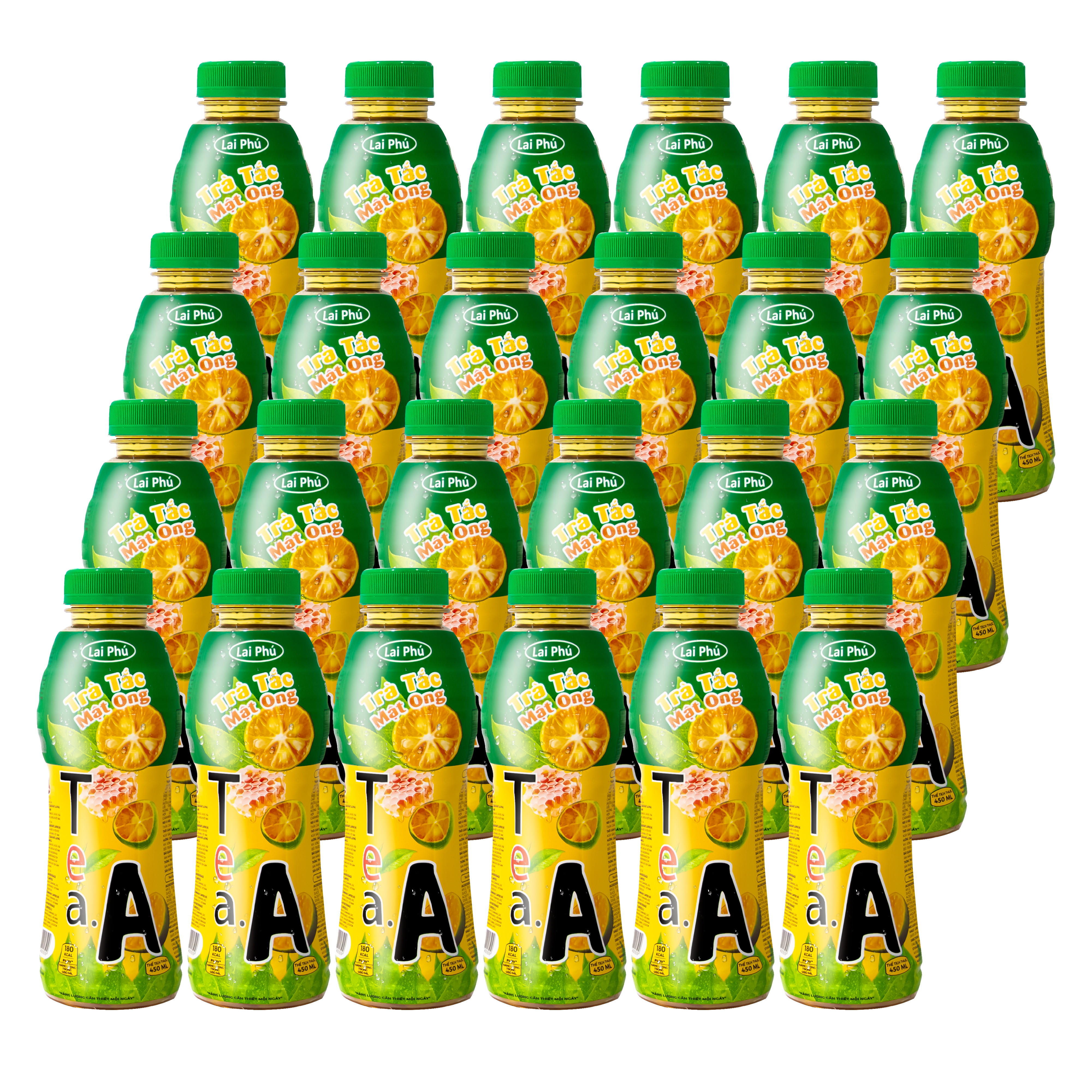 Trà Tắc Mật Ong Tea A Chai 450ml - Thùng 24 Chai