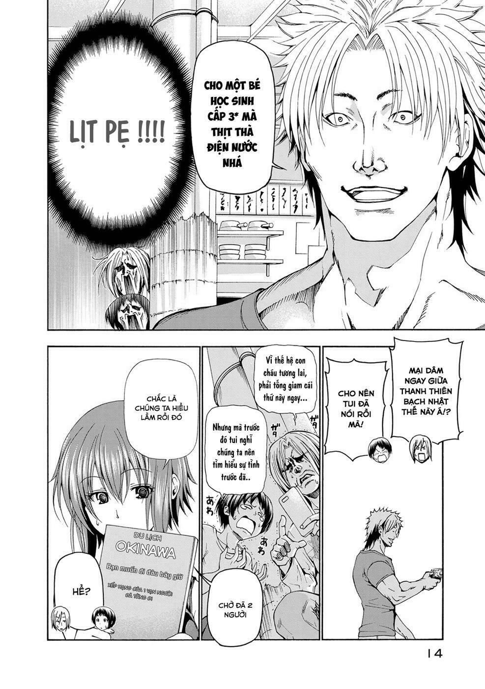 cô gái thích lặn - grand blue chapter 18 10