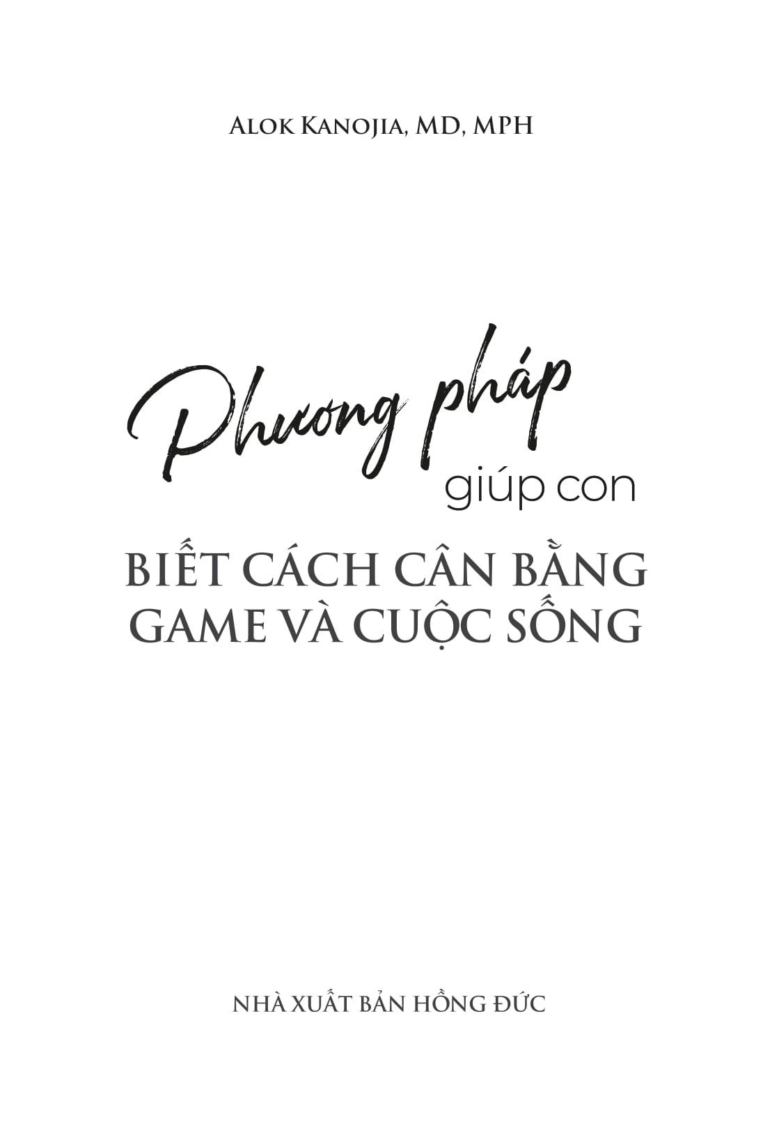 Sách - Phương Pháp Giúp Con Biết Cách Cân Bằng Game Và Cuộc Sống - ảnh 3