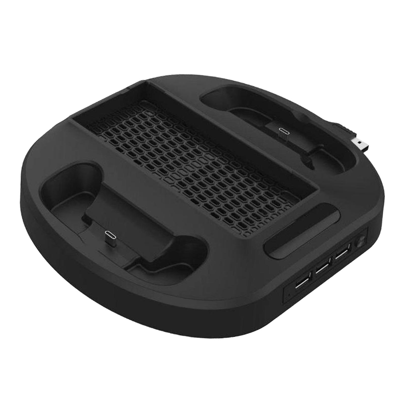 Vertical Stand+Cooling Fan Controller Charging Dock Holder for Xbox Series S