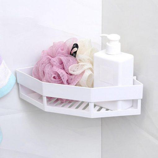 Kệ Nhà Tắm Góc Tường Tam Giác Kệ Nhà Bếp Đựng Gia Vị Dán Tường H239