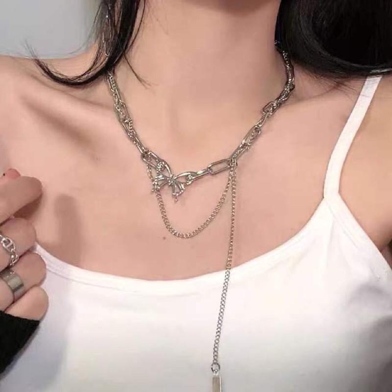 Vòng cổ con bướm - vòng đeo cổ con bươm bướm