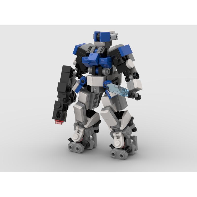 Đồ chơi lắp ráp Moc Robot Mech Marine