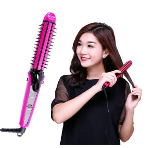 Lược điện tạo kiểu tóc NOVA 3 trong 1, máy làm tóc đa chức năng.