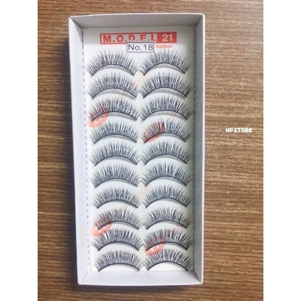 Lông Mi Giả Fashion Lashes Số 18 Hộp/10 Cặp Siêu Cong