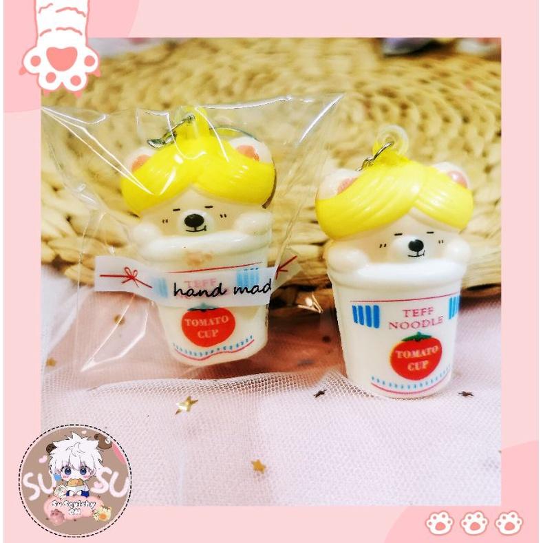 Squishy Cốc Đồ Ăn Bé Gấu