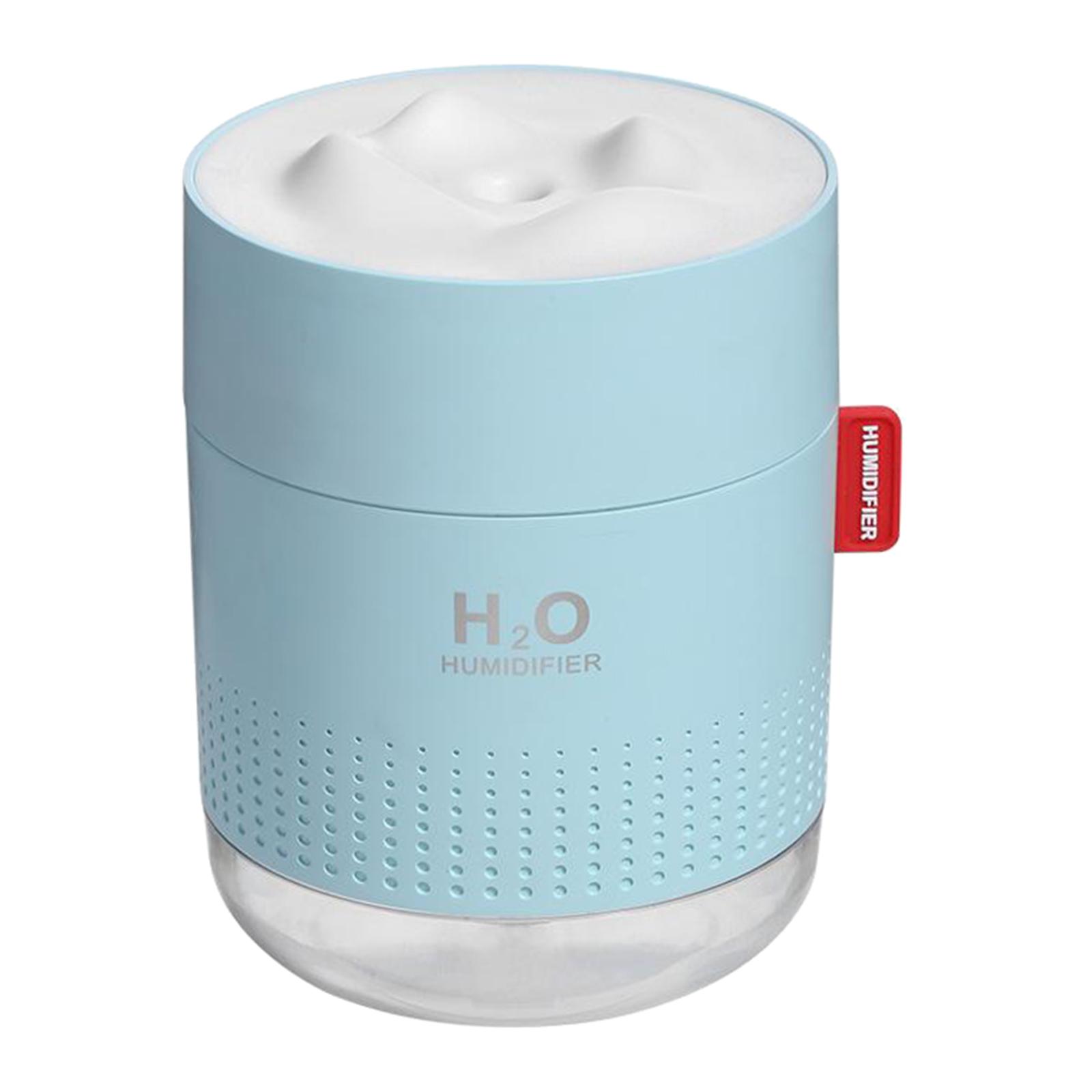 Portable Mini Humidifier, 450ml Cool Mist Humidifier, USB Personal Desktop Humidifier for Room Office Home, Auto Shut-Off, 2 Mist Modes, Super Quiet