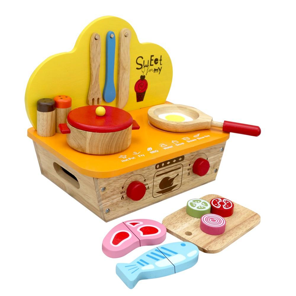 Đồ chơi gỗ Bếp xinh cho bé | Winwintoys 67032 | Phát triển trí tưởng tượng và khéo léo | Đạt tiêu chuẩn CE và TCVN