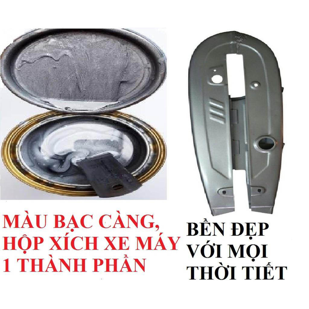 1 lạng sơn màu bạc sơn càng, hộp xích xe máy