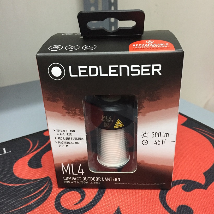 Đèn pin cắm trại Led Lenser ML4 300 lumens