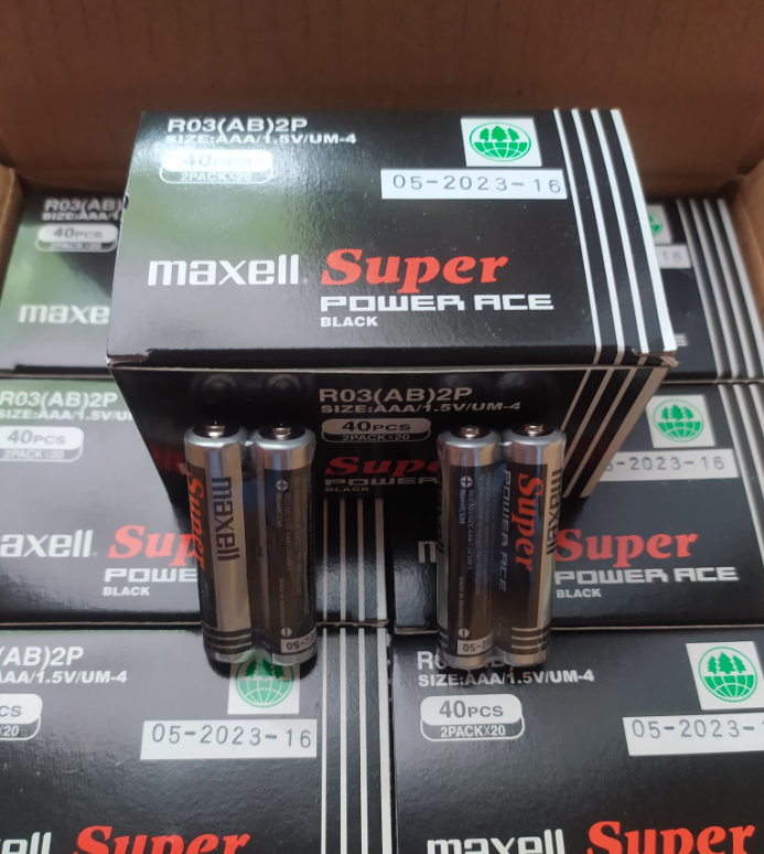 Hộp 40 viên pin Maxell AAA