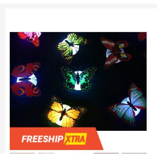 Đèn Led Con Bướm xinh xắn dán tường - thay đổi màu sắc bếp, hành lang, phòng tắm, phòng ngủ, phòng khách…