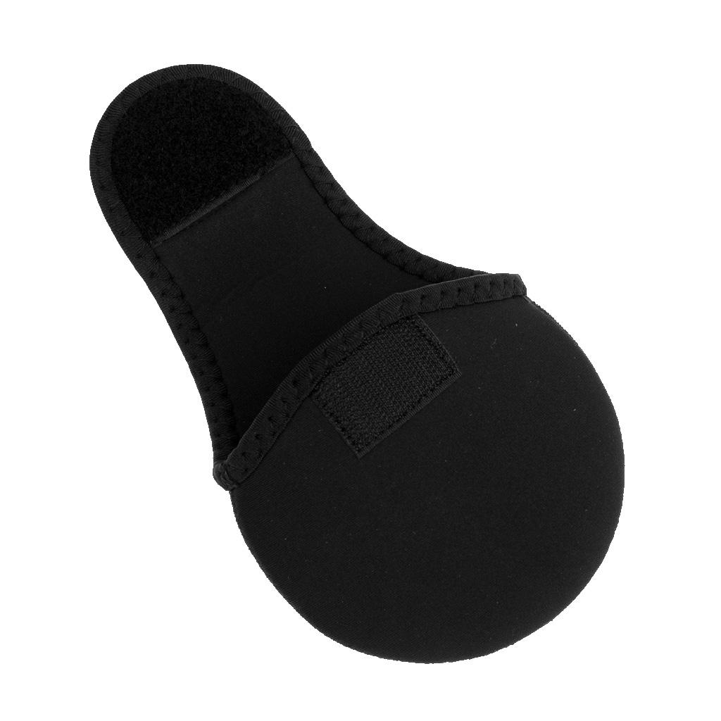Spinning Wheel Reel Cover Baitcasting Fishing Reel Bag Protective Case Black