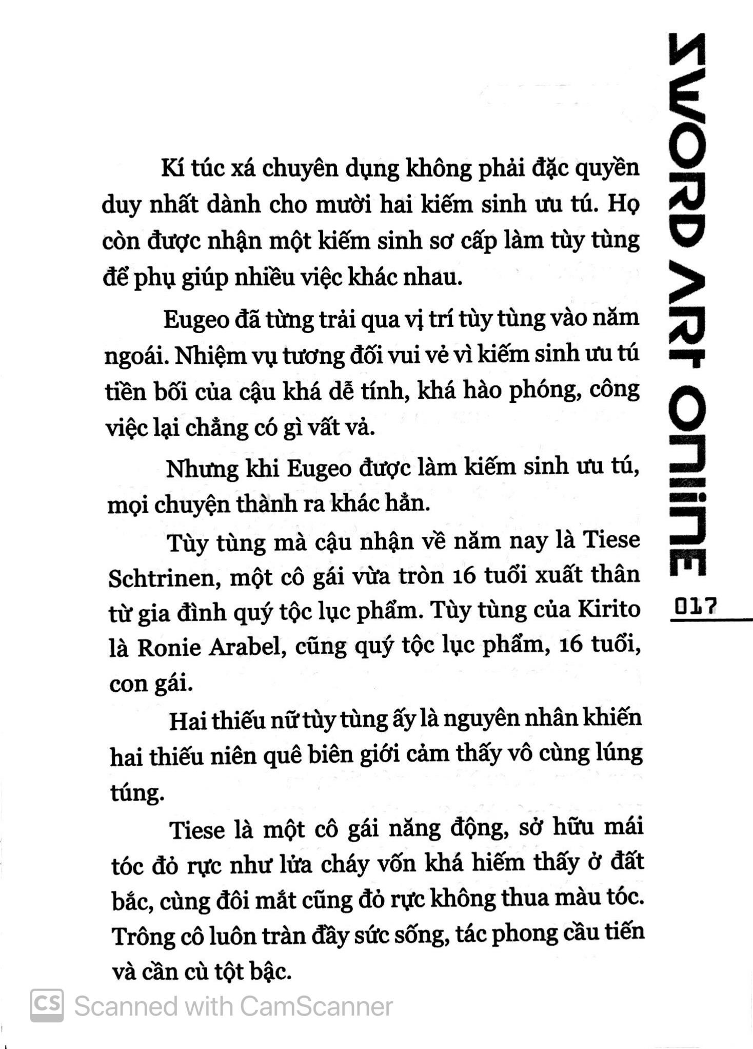 Sách Sword Art Online 011