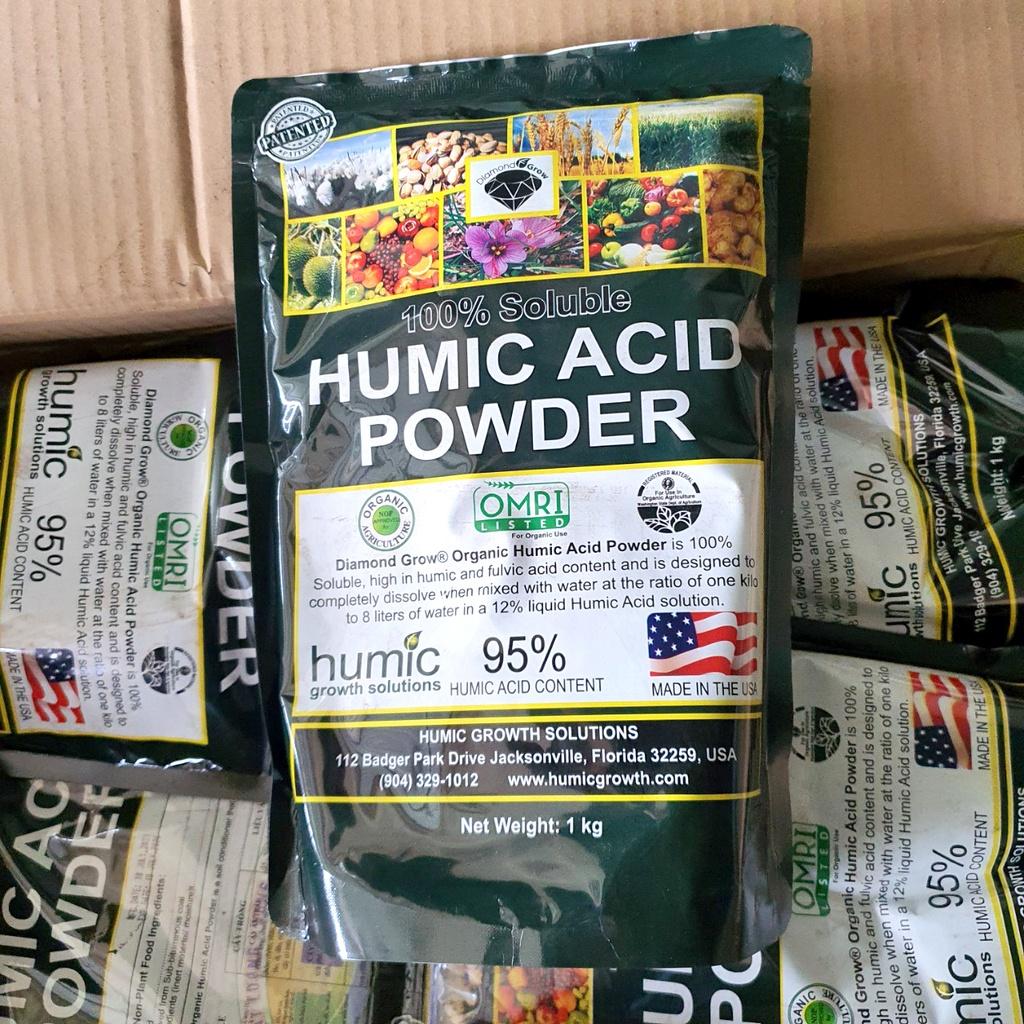 Phân Hữu Cơ HUMIC ACID POWDER Kích Rễ Cải Tạo Đất