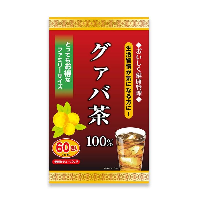 Trà Lá Ổi Yuwa 100% Lá Ổi Guava Tea Thanh Nhiệt Giảm Cân, Ổn Định Huyết Áp, Tăng Sức Đề Kháng