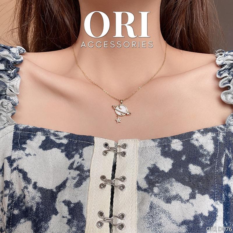 Dây chuyền nữ Planet and Star độc đáo thời trang ORI ACCESSORIES D076