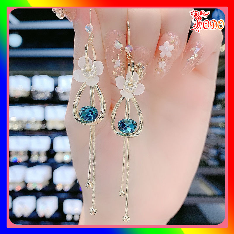 Bông tai nữ Hàn Quốc kiểu dáng sành điệu phong cách dễ thương thích hợp đi tiệc BSTKD - [Thời Trang ToDo]