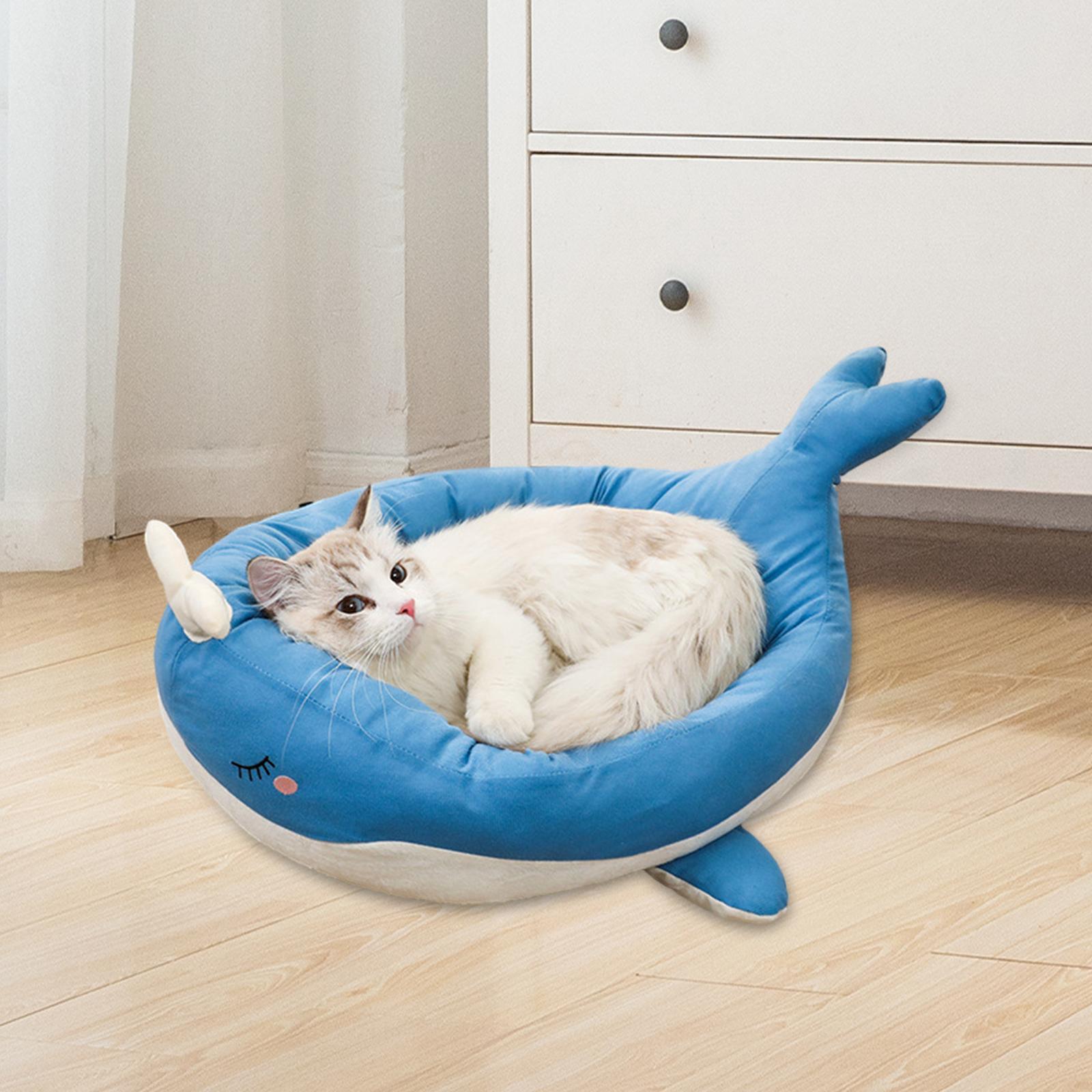 Cat Bed Animal Shape Soft Anti Slip Bottom Pet Bed for Puppy and Kitten