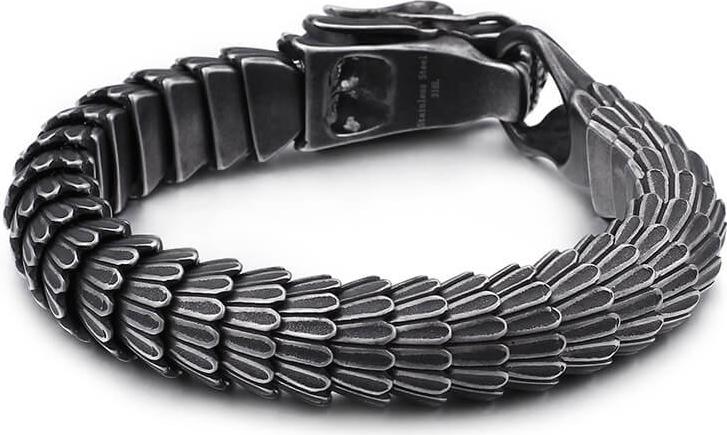 Vòng tay nam, kiểu dáng rồng quấn thời trang TV50