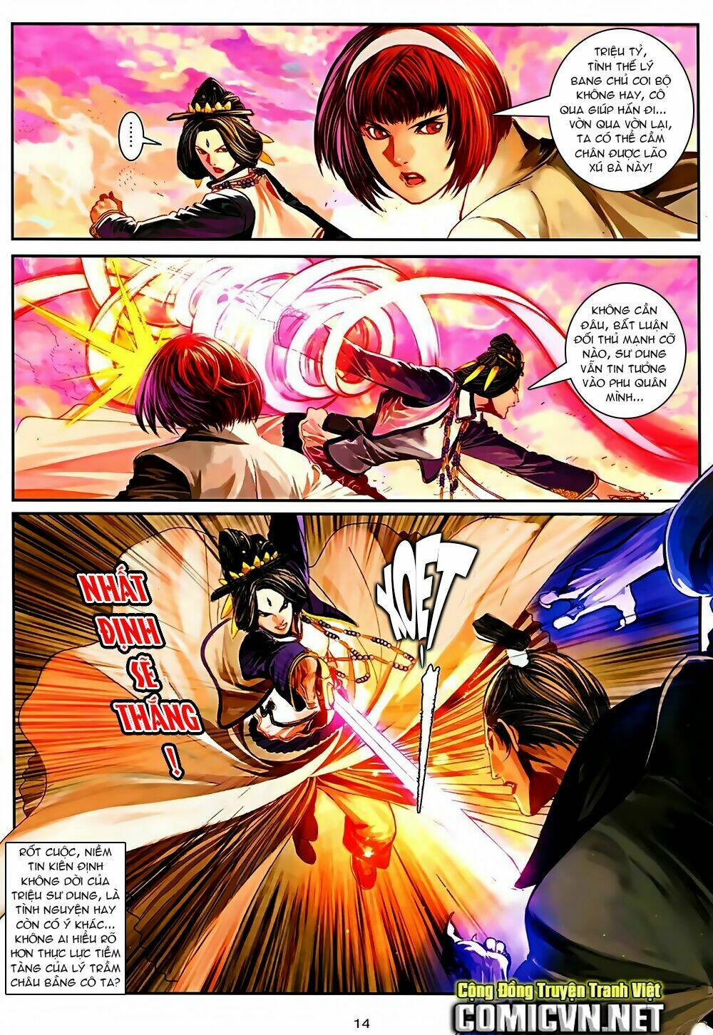 ôn thuỵ an quần hiệp truyện 2012 chapter 35 14