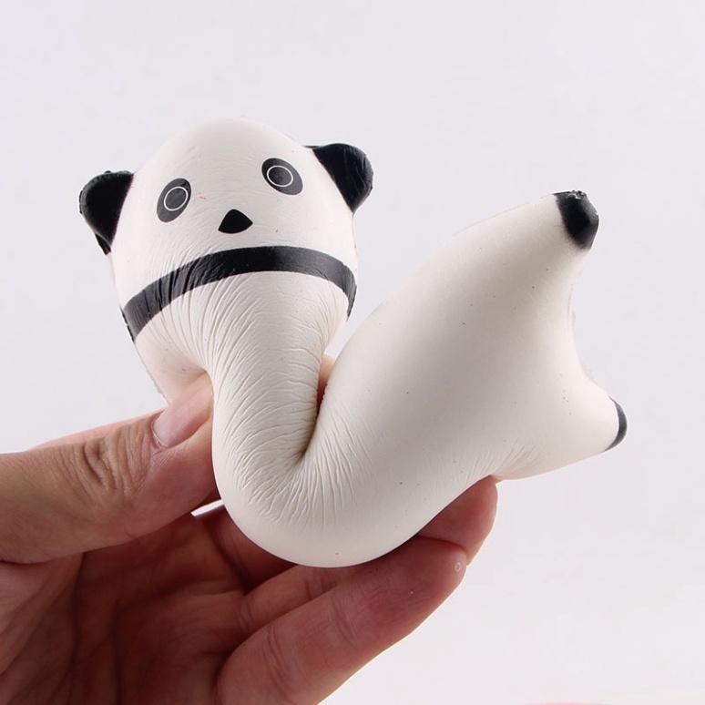 Squishy Lớn JUMBO Hình thú mệt nằm bẹp dí gấu panda trắng Đồ Chơi Xốp Giảm Stress Hình mềm mịn dễ Thương đàn hồi Cho Bé