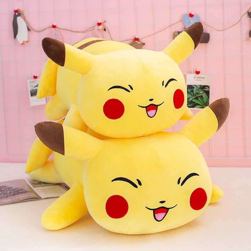 Gấu bông Pikachu mặt vui - Quà tặng đáng yêu