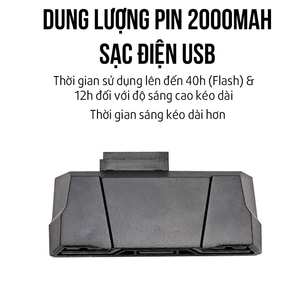 Đèn Đuôi Xe Đạp BK1819 Với 3 Màu Sắc Cảnh Báo An Toàn Chống Nước Pin 2000mAh Thời Gian Sử Dụng Lên đến 40h MaiLee