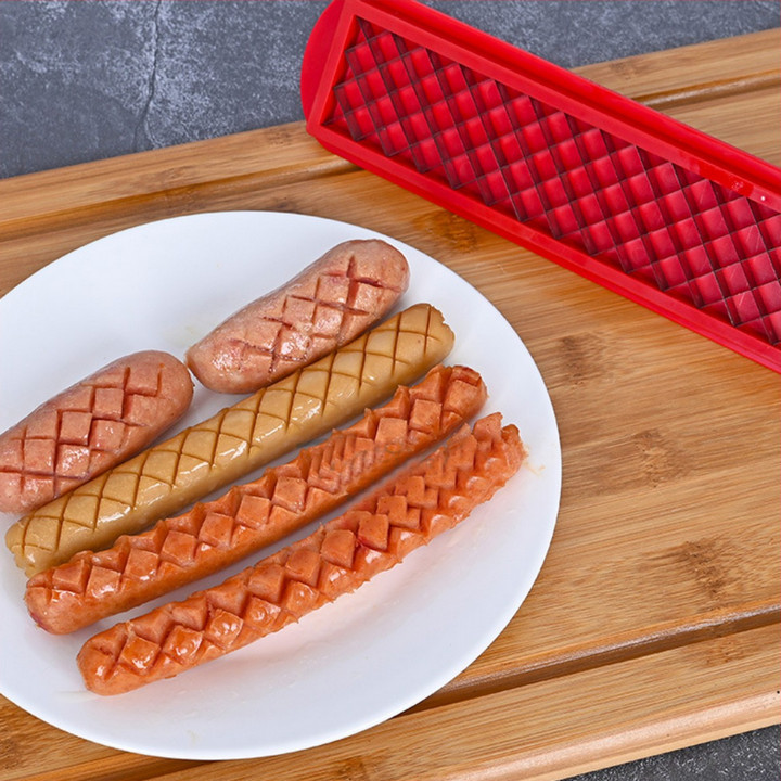 Dụng Cụ Tạo Khía Xúc Xích BBQ Sausage Grain - Home and Garden