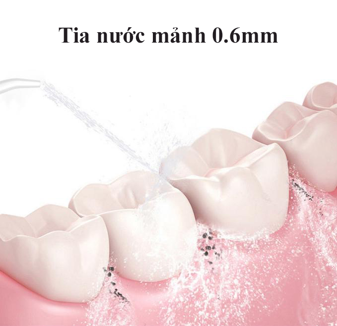 Máy tăm nước mini Nicefeel FC2550 Xanh chính hãng, tặng túi đựng máy chính hãng sang trọng, sử dụng pin sạc, chống nước IPX7, Có chứng nhận FDA, CE, FCC, RoHS, ATL-Intertek