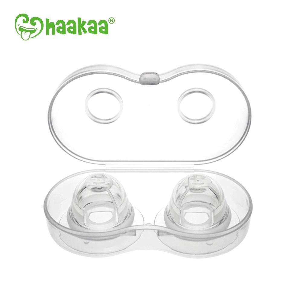 Dụng cụ kéo, hút núm ti thụt Silicone Haakaa