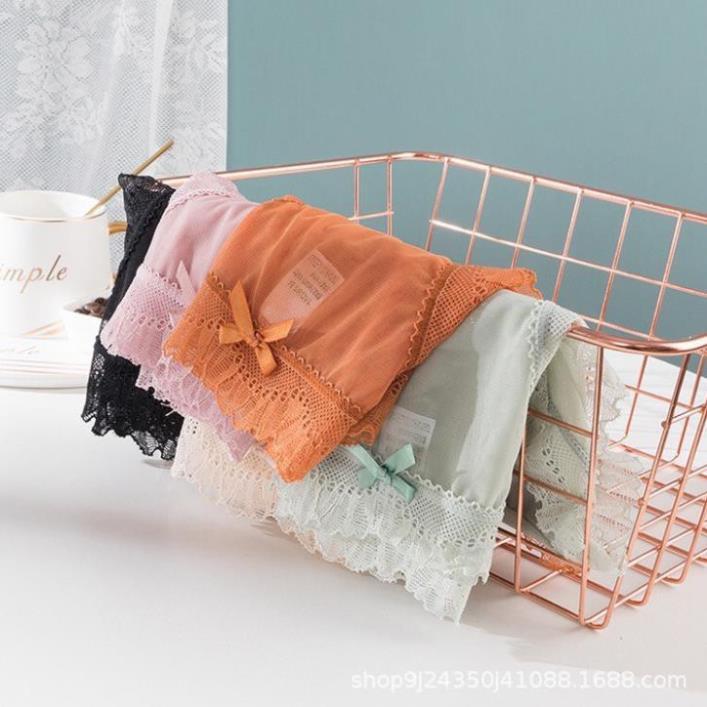 QUẦN LÓT REN LƯỚI LACE CHỐNG HẰN VIỀN PHONG CÁCH NHẬT BẢN Q297