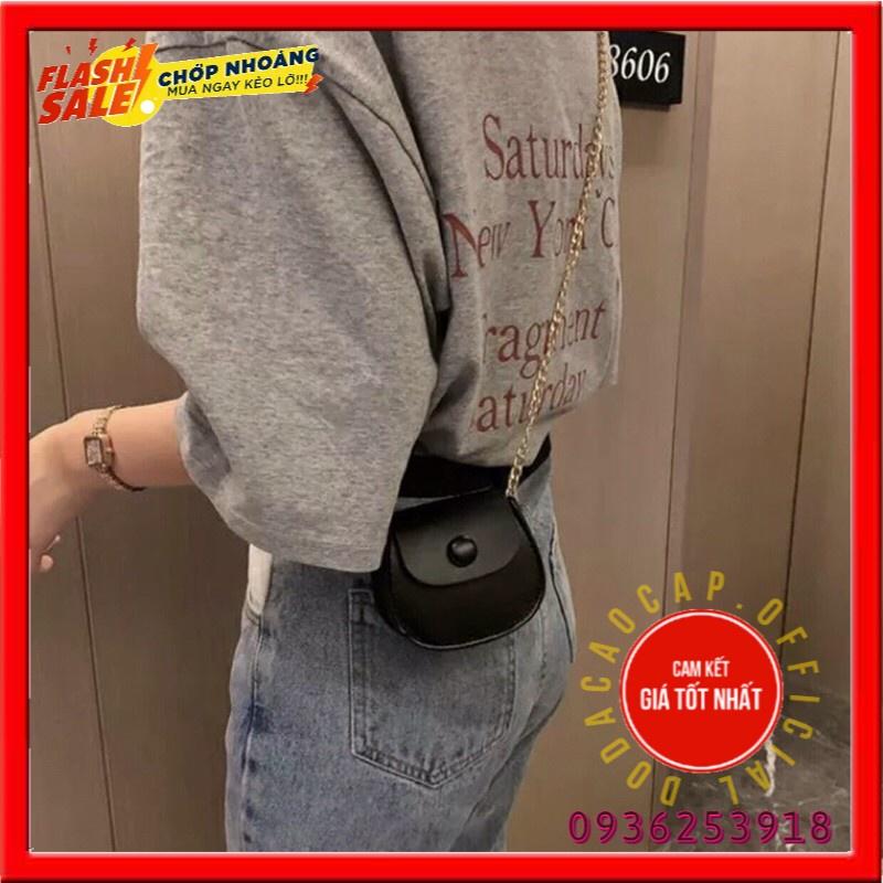Túi xách nữ mini dây xích thời trang