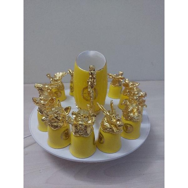 Bộ chén sứ 12 con giáp