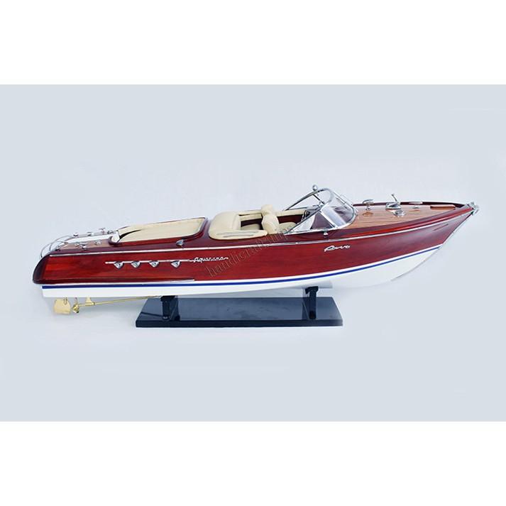 Tàu cao tốc Riva Aquarama 50cm màu kem