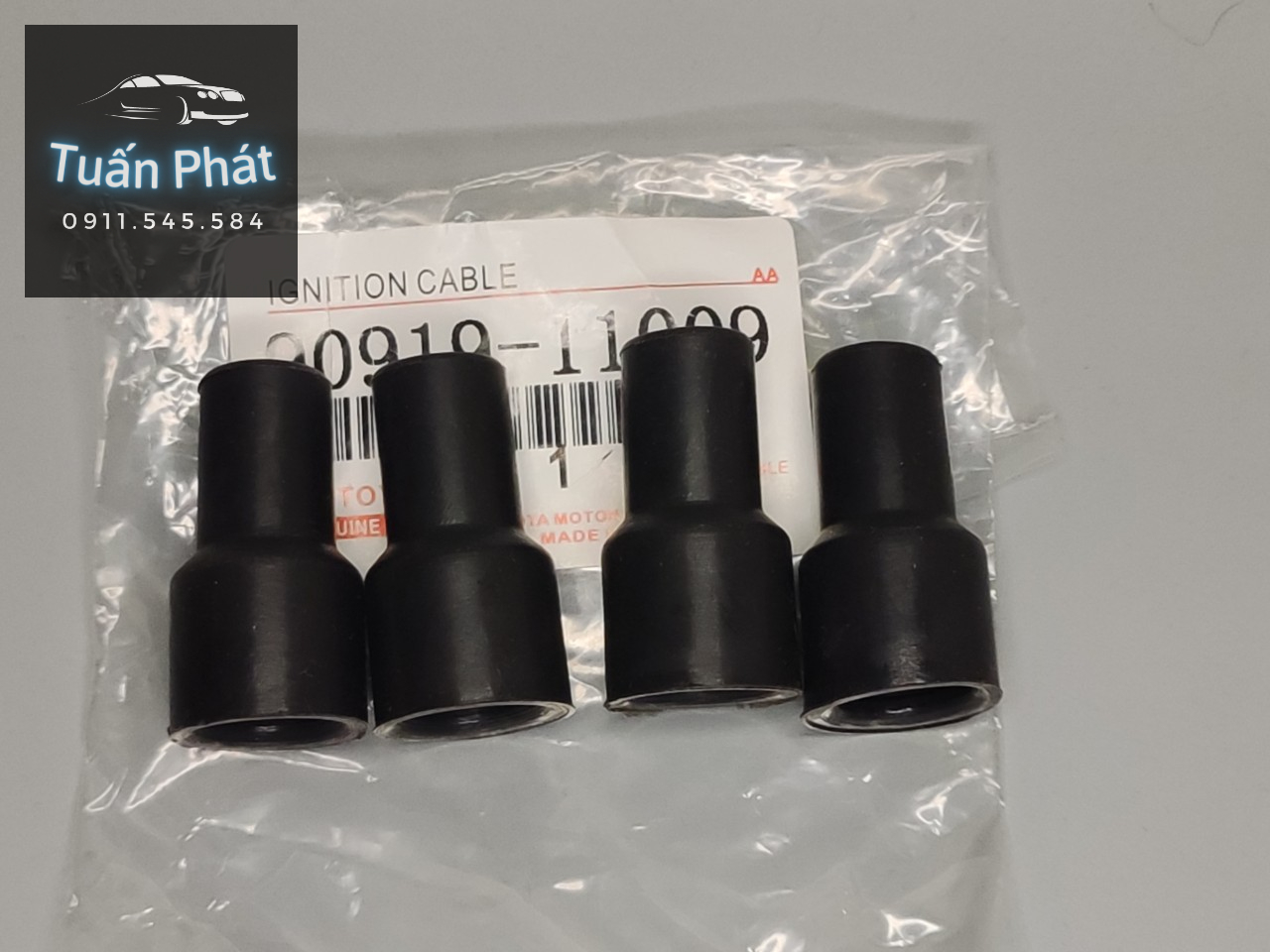 Cao Su Chụp Mobin/ Nắp Cao Su Bảo Vệ Cuộn Dây Đánh Lửa Toyota Dùng Chung 90919-11009