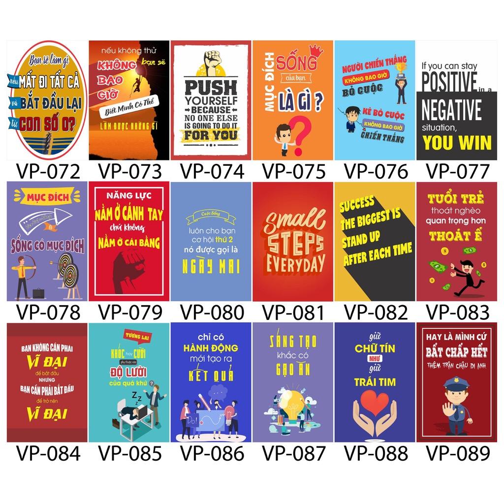 Tranh văn phòng trang trí phòng học, tranh động lực, slogan trang trí hơn 400 mẫu chỉ 39k