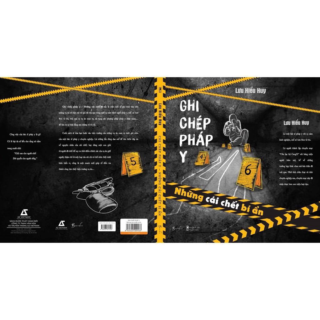 Sách Ghi Chép Pháp Y - Những Cái Chết Bí Ẩn - Bản Quyền