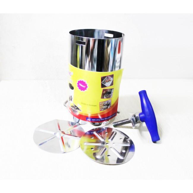 Khuôn Làm Giò Chả Inox 1kg dragon, khuôn là giò thủ