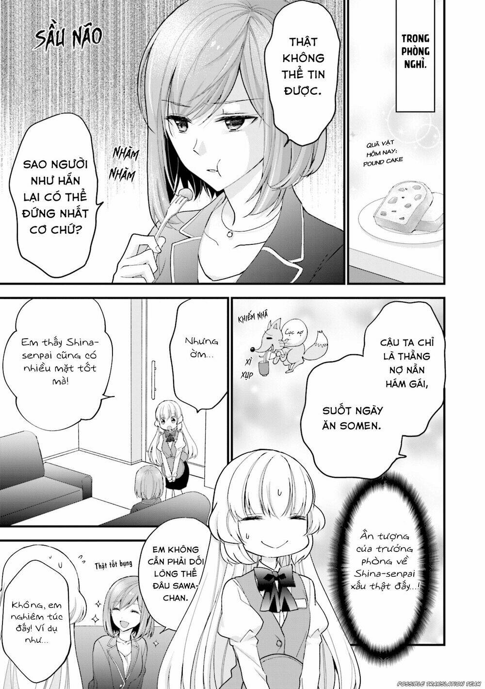 senpai kiêm bạn gái nhỏ nhắn của tôi rất dễ thương chapter 6 5