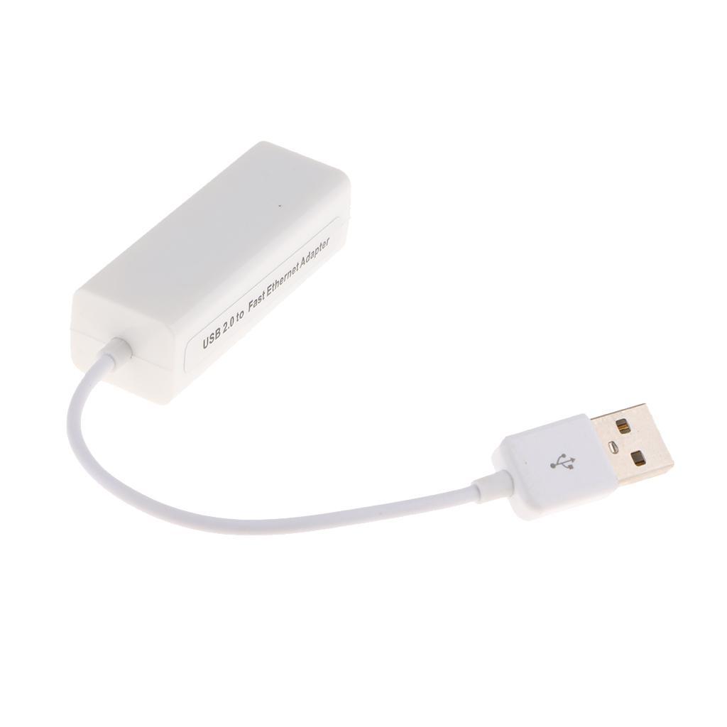 USB 2.0 to RJ45 LAN Ethernet Network Adapter for Air