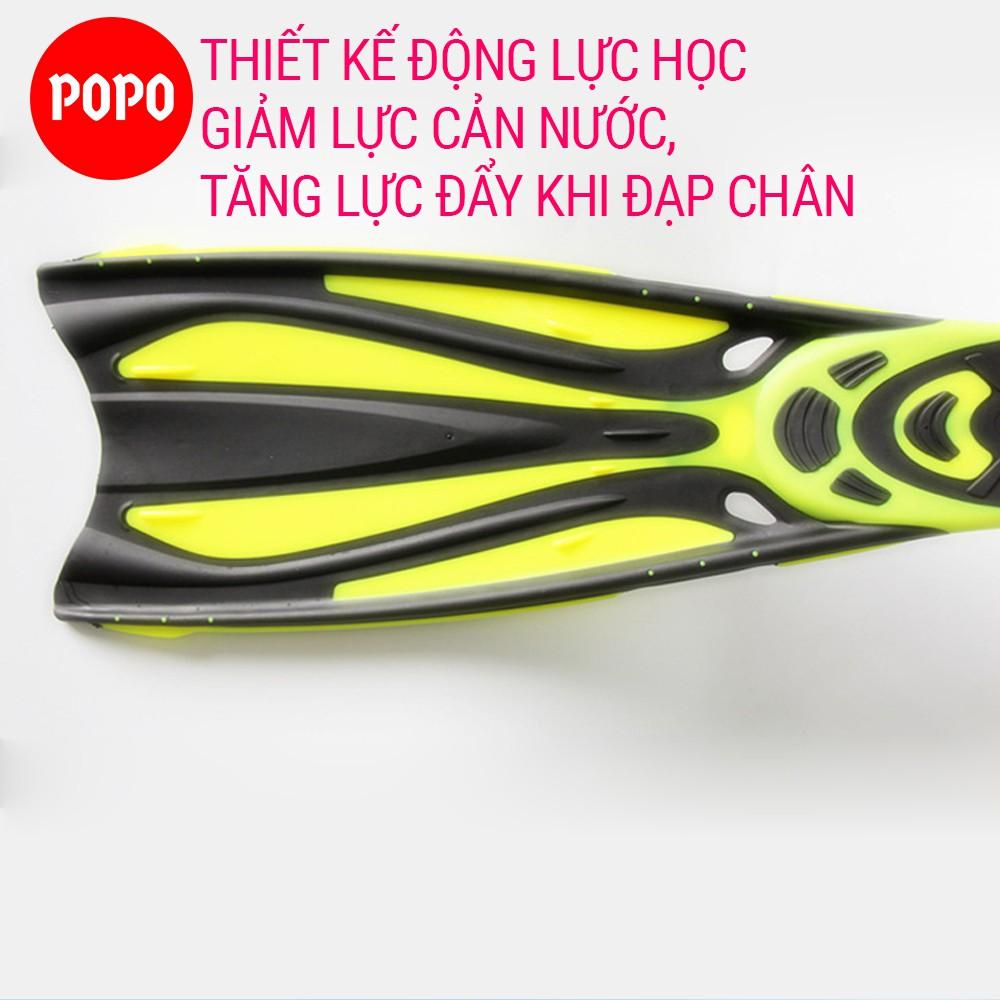 Chân vịt lặn biển chuyên nghiệp POPO 1143 được thiết kế có thể bẻ cong 90 độ