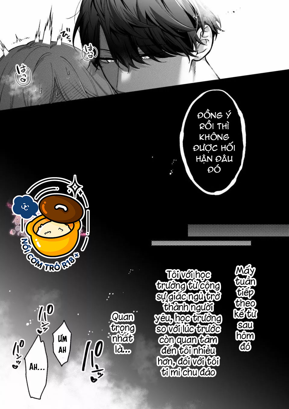 tôi dần rơi vào ân ái trước khi đi ngủ với học trưởng chapter 1.2 16