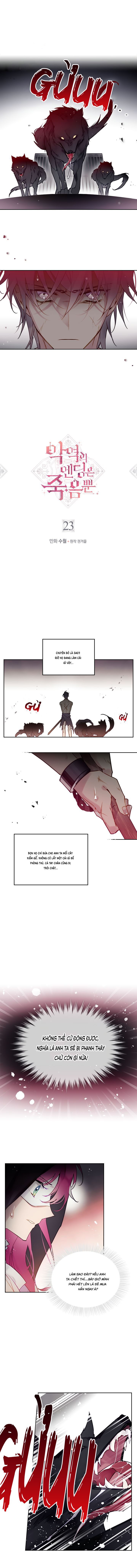 kết thúc của nhân vật phản diện chỉ có thể là cái chết chapter 23 1