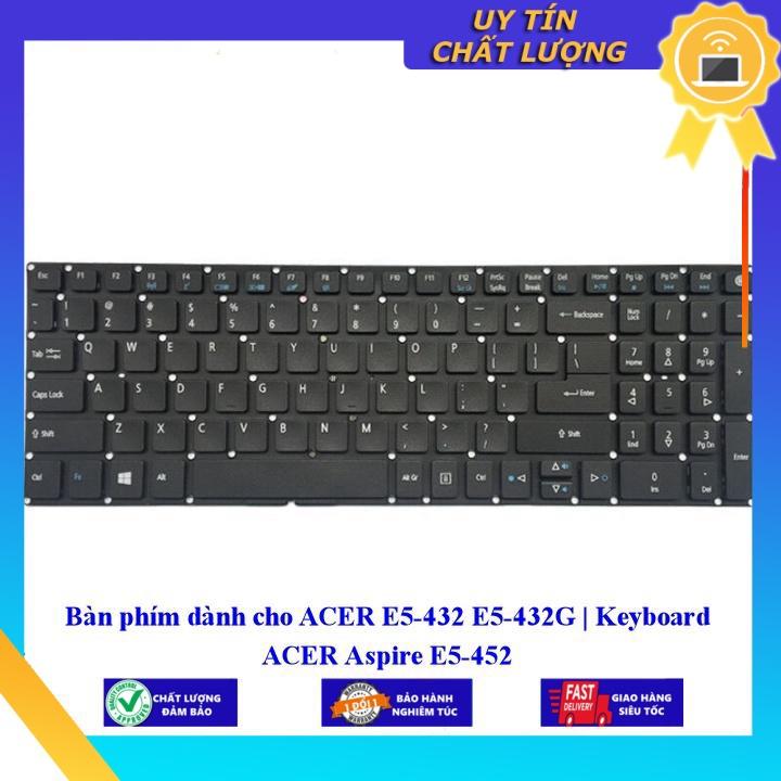 Bàn phím dùng cho ACER E5-432 E5-432G - Hàng Nhập Khẩu