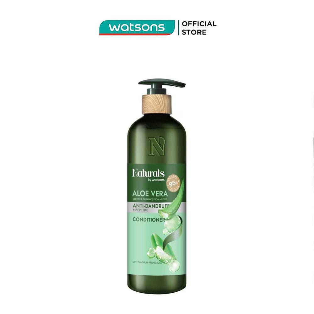 Dầu Xả Naturals By Watsons Anti-dandruff Sạch Gàu Chiết Xuất Lô Hội 490ml