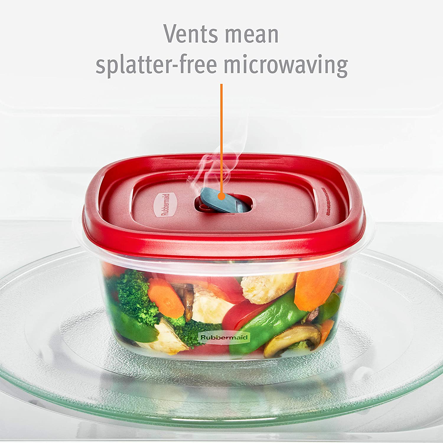 Set 2 hộp đựng thực phẩm (710ml) NẮP CÓ VENT RUBBERMAID 