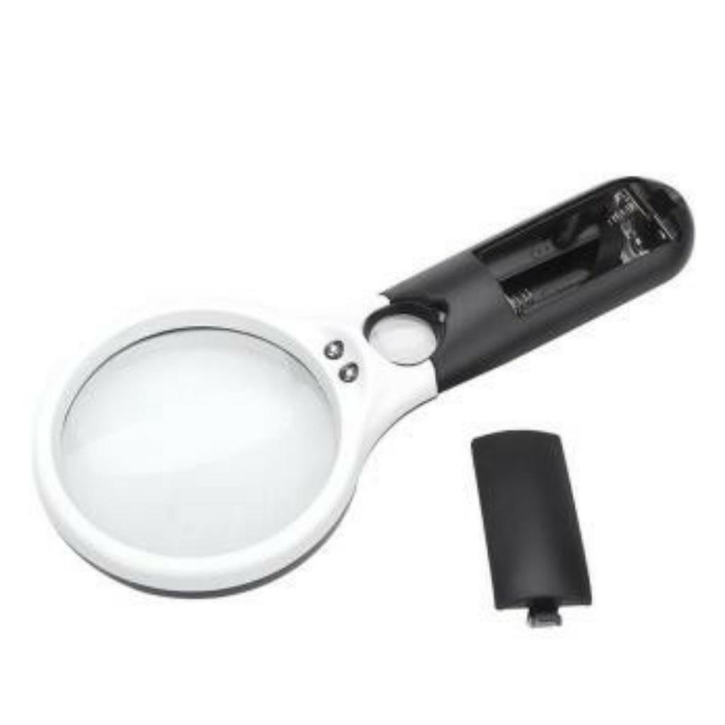 Kính Lúp Cầm Tay Có Đèn Led Magnifier Siêu Sáng Zoom Loại Tốt Nhất x10,x20 Lần.