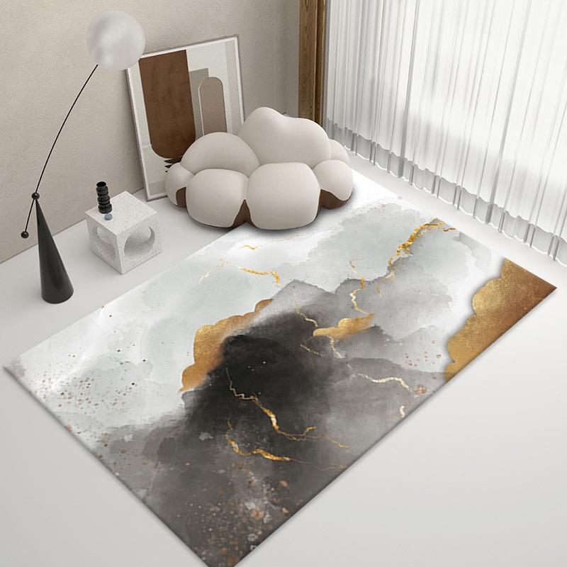 Mực phòng khách phòng ngủ thảm khâu sofa chăn đơn giản văn phòng nhà đầu giường thảm